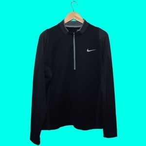 Nike Men’s (M) Black Dri-Fit Half-Zip